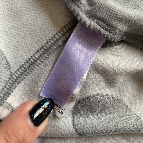 Disney NBC Lularoe gray black polka dot Jack face pattern Tall & Curvy leggings - Picture 4 of 4